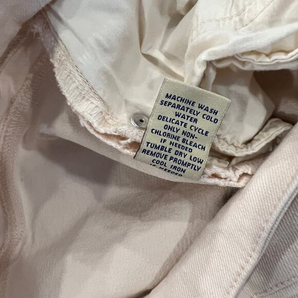 Women's Light Pink 5 Pocket Cotton/Spandex Denim Jeans - Size 8 (no tag) - Picture 8 of 8